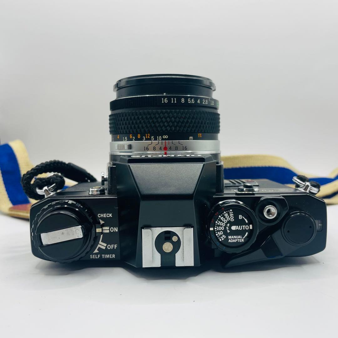 美品　OLYMPUS OM-10 F1.8 50mm フィルムカメラ