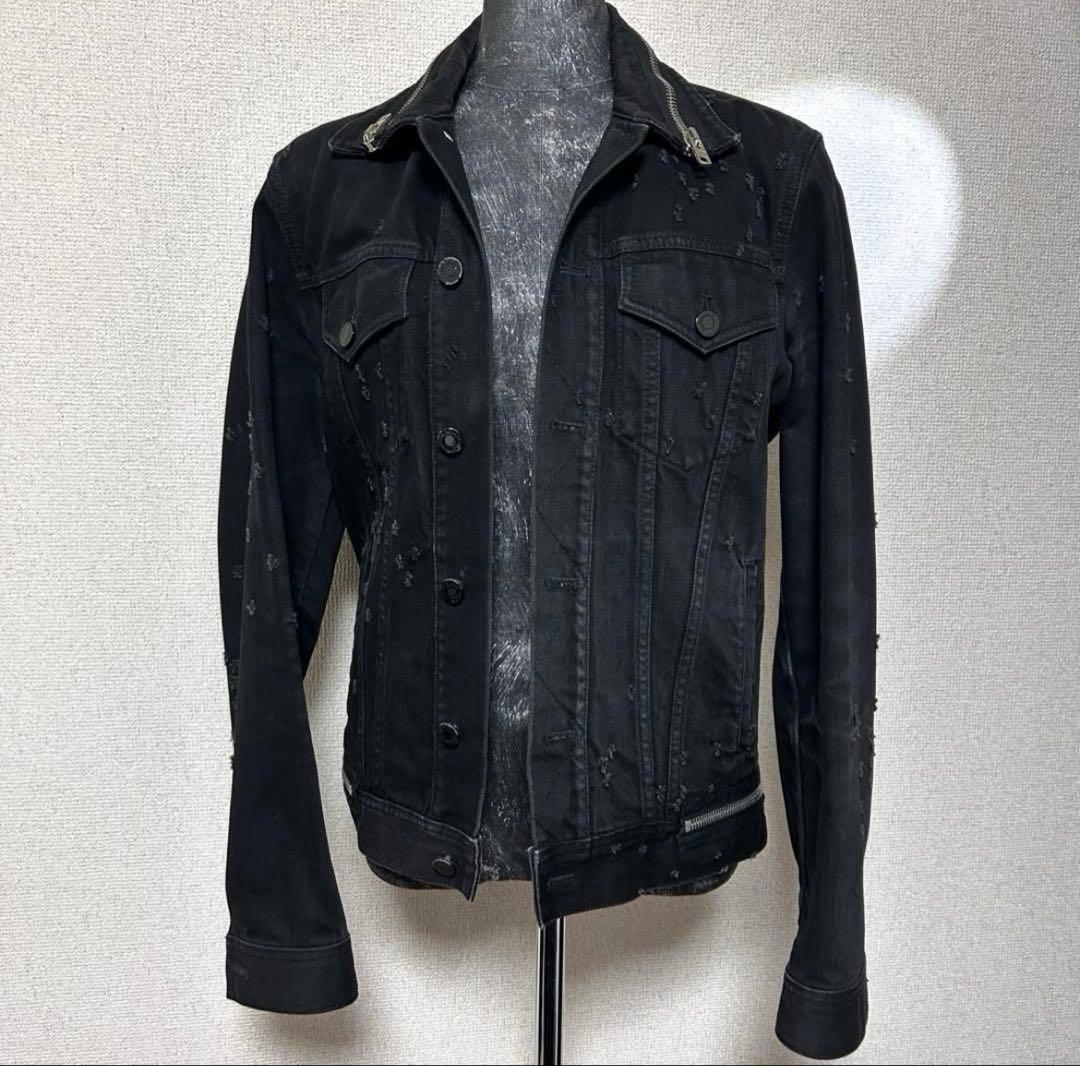 GIVENCHY デニムジャケット リカルド期 デストロイ加工 希少 XS