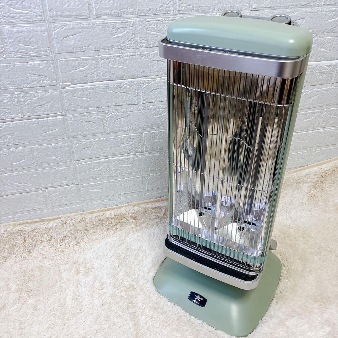 美品 アラジン 遠赤グラファイトヒーター　グリーン　AEH-2G10AJ