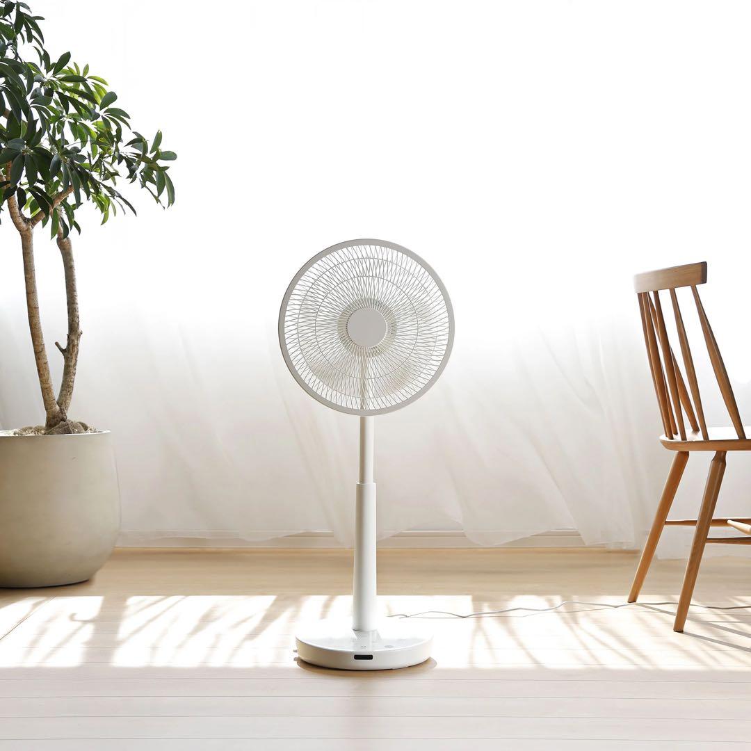 【美品】DC音声操作サーキュレーター扇風機 シロカのポチタマ扇 SF-V251