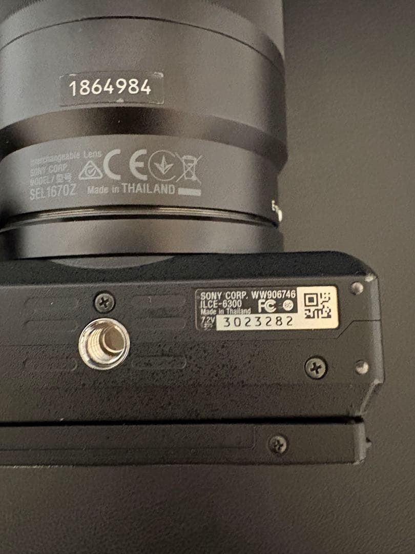 Sony α6300 ミラーレス一眼カメラ