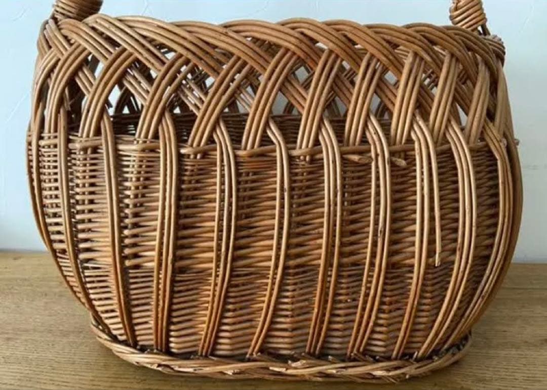 フランス　アンティーク　バスケット　カゴ　かご