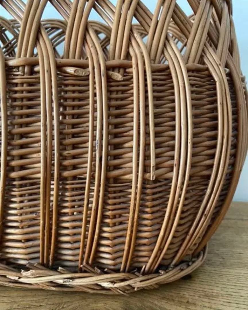 フランス　アンティーク　バスケット　カゴ　かご