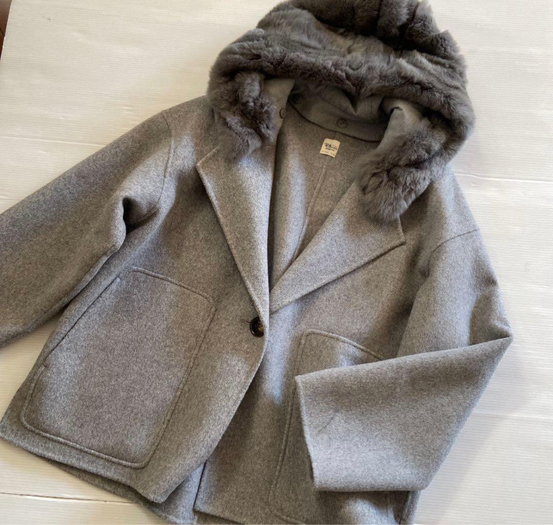 【専用出品】ロンハーマン　ライトメルトンリバーコート　RonHerman