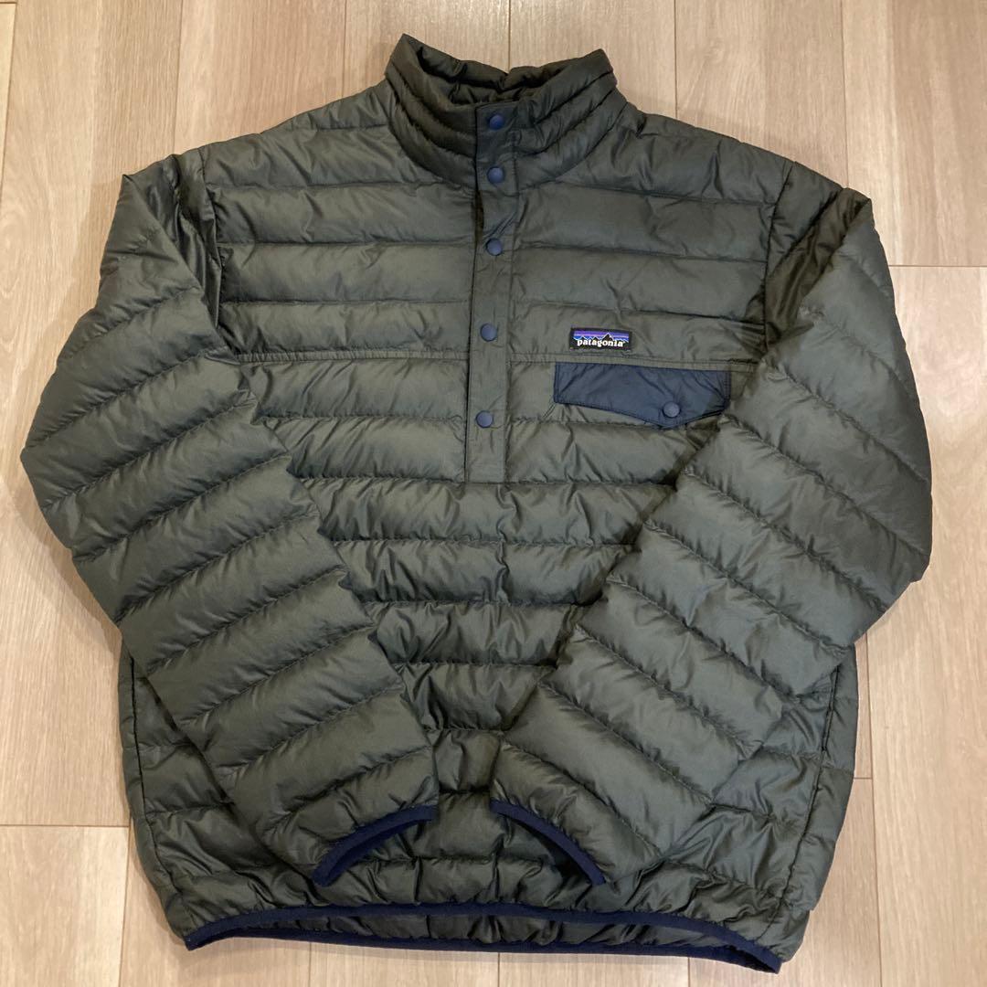patagonia ダウンセーター スナップt