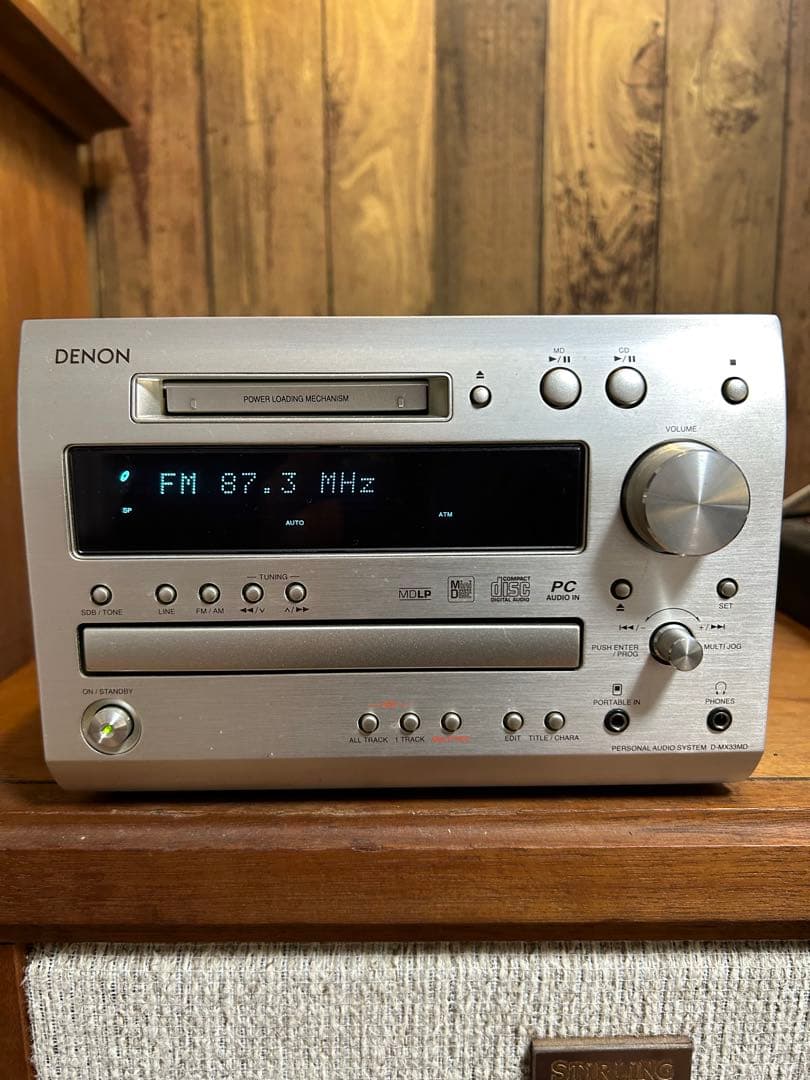 DENON D-MX33MD CD/MD ラピシア MXシリーズ
