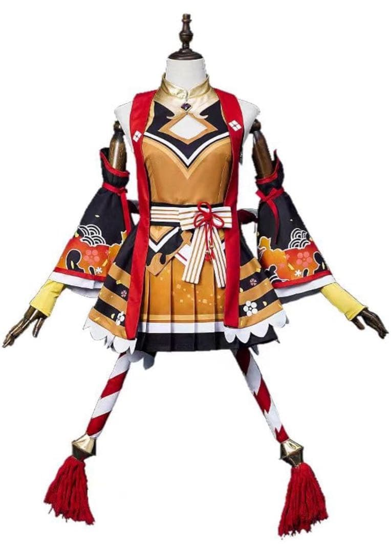 ウマ娘プリティーダービー:キタサンブラックのコスプレ衣装(靴付き)【SALE】