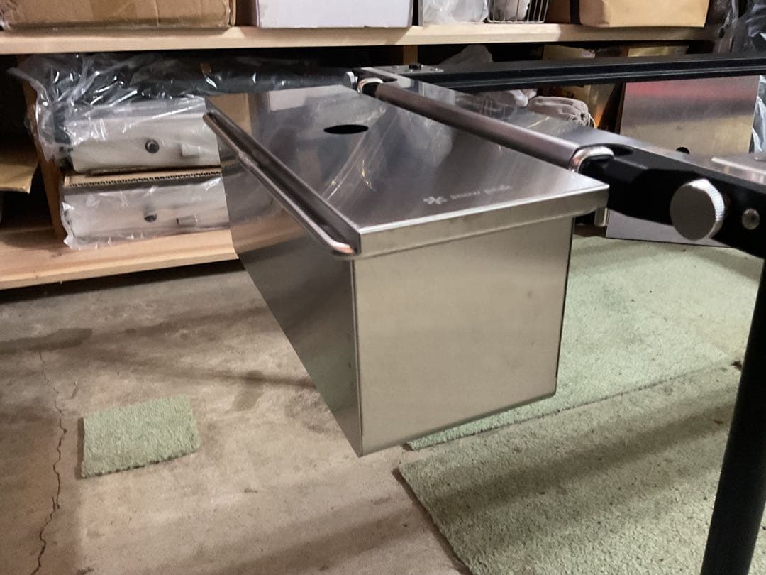 美品 ステンボックスハーフユニット ＆ ハンガー スノーピーク