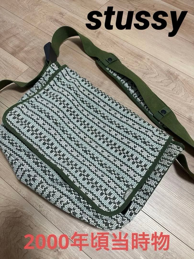 【希少】stussy ステューシー ショルダーバッグ 2000年頃 当時物