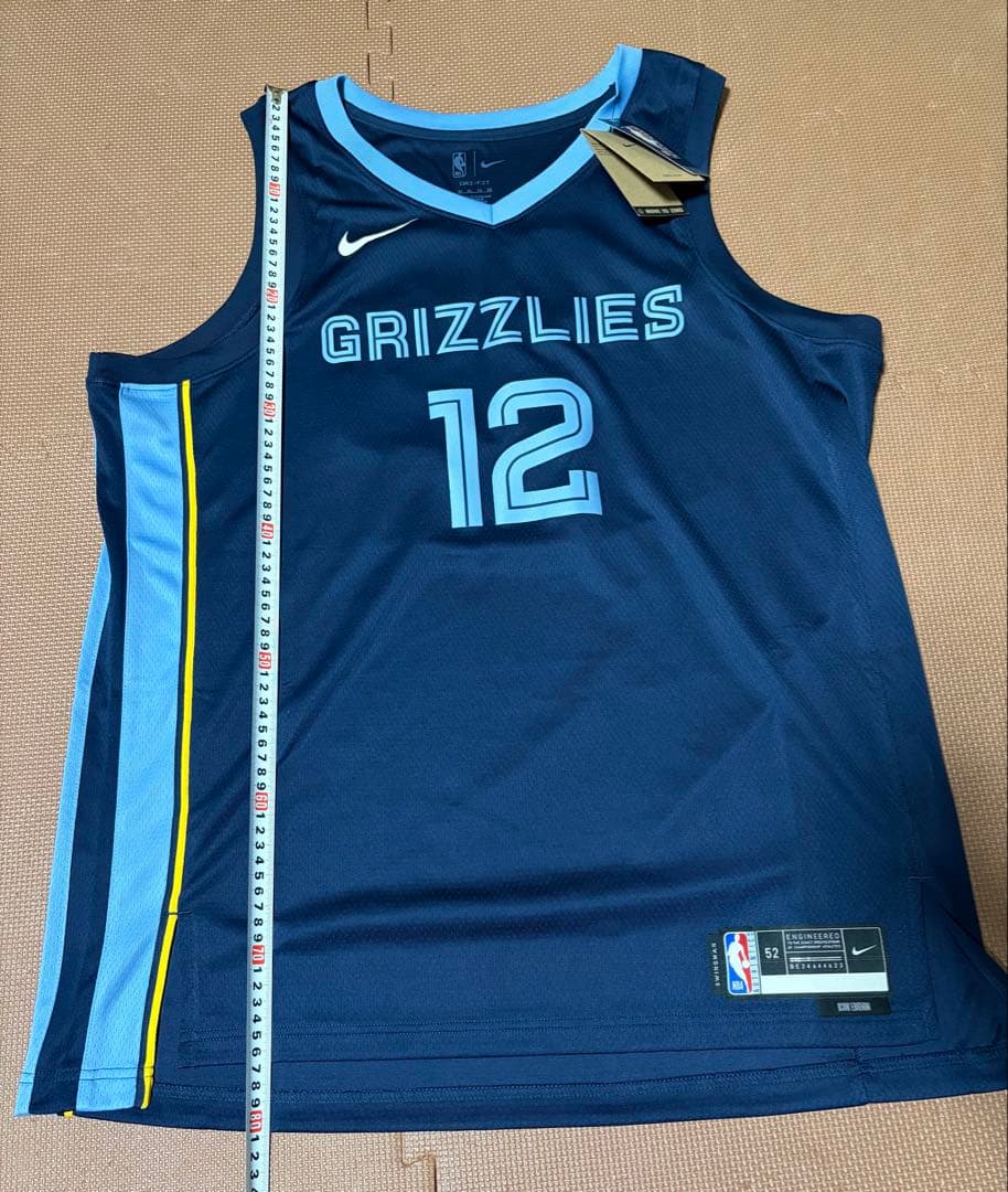 新品 定価15180円 Nike グリズリーズ ジャモラント ユニフォーム XL