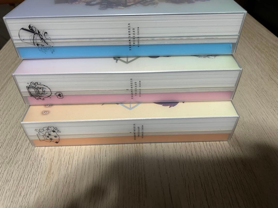 【1〜3弾セット】メルクストーリア オフィシャルビジュアルワークス 1～3弾