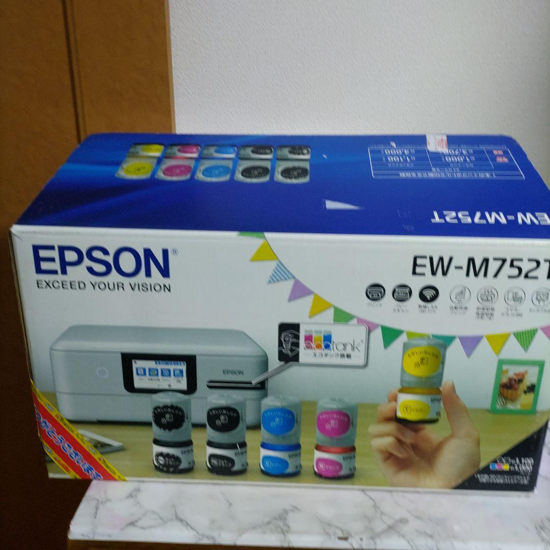 エプソンプリンターエコタンクEW-M752T総印刷枚数170枚