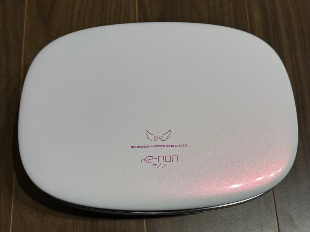 超美品 ver.8.4 ケノン 脱毛器 美顔器 パールホワイト