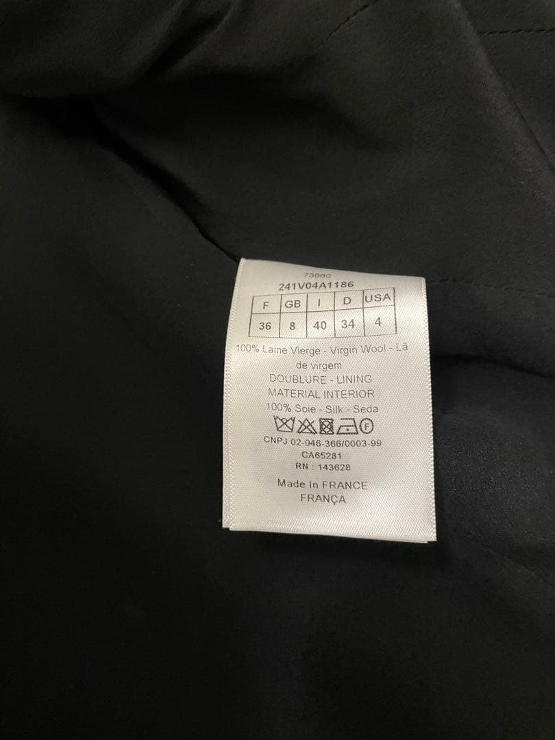 Dior バージャケット　36