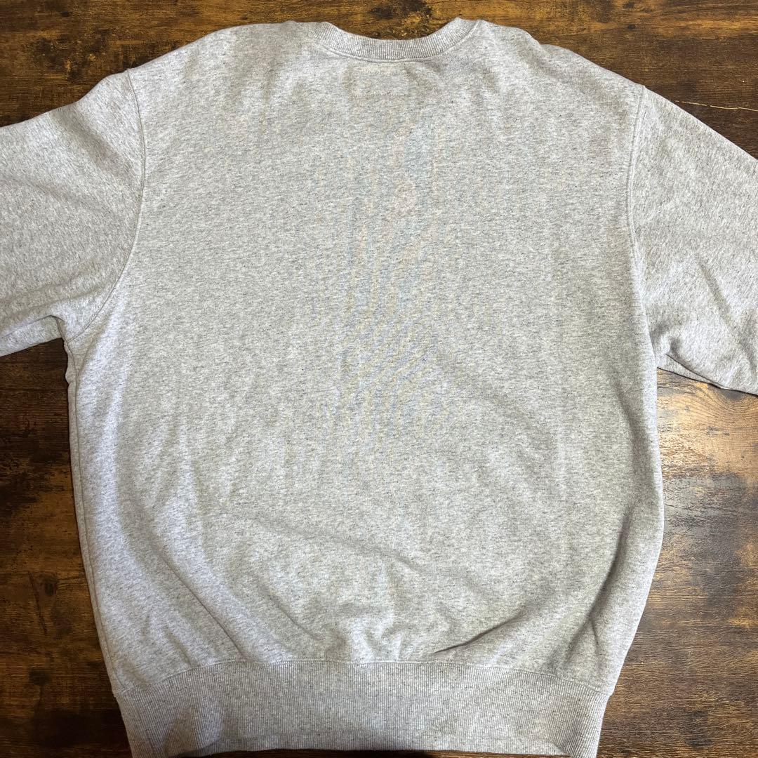 thisisneverthat グレー ロゴスウェット