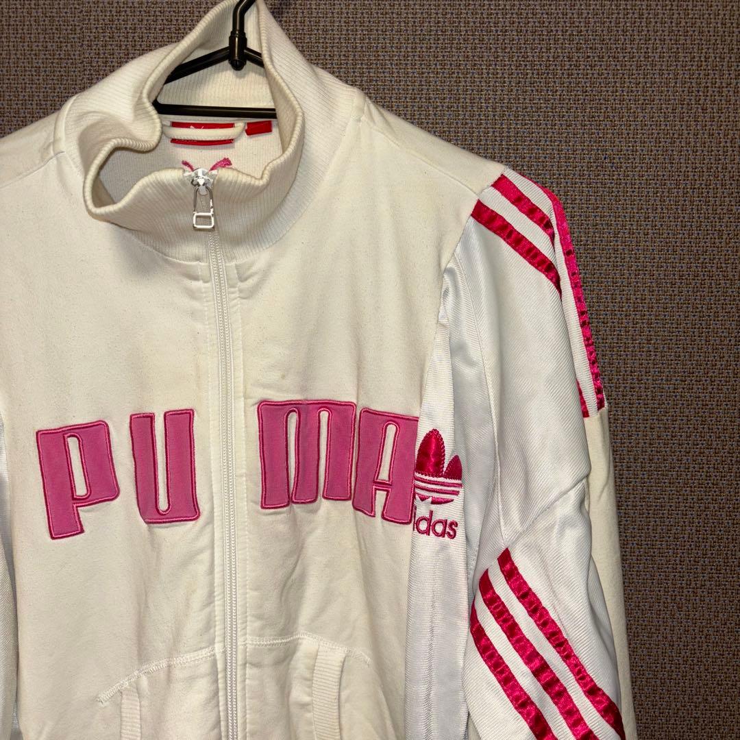 【魔女】adidas PUMA リメイクトラックジャケット