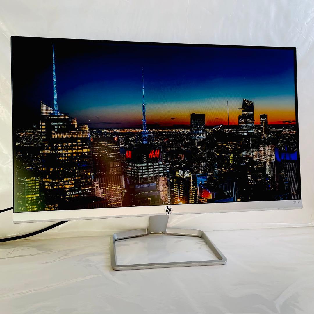 HP 24fw 23.8インチ フルHD display 超狭額ベゼルモニター