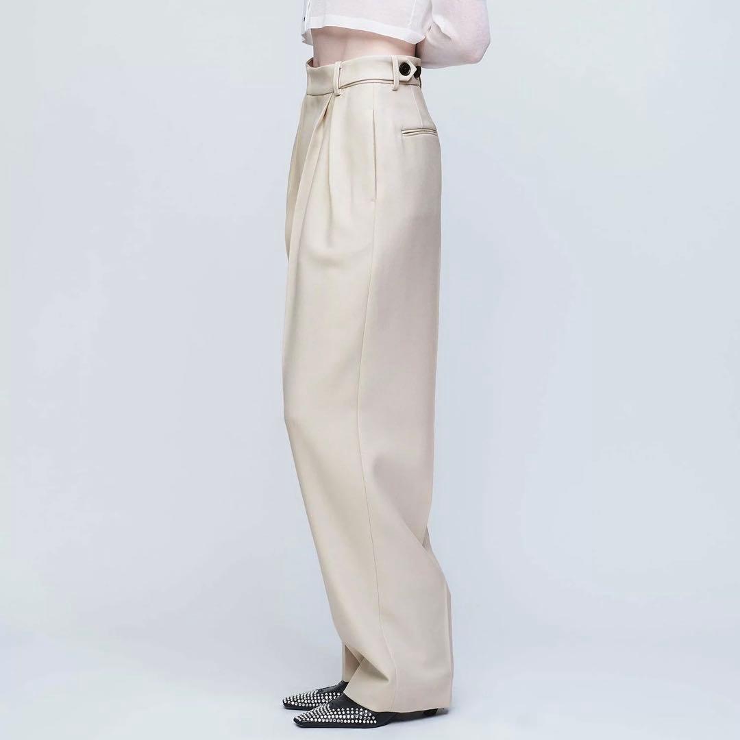 [AEWEN MATOPH] ツイル タック パンツ