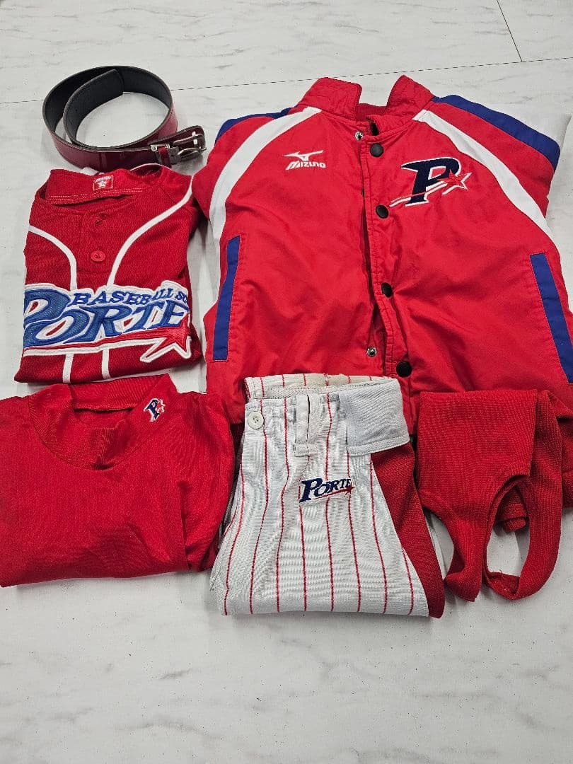 セット売り　ポルテ 野球ウェアセット グランドコート　バラ売り不可
