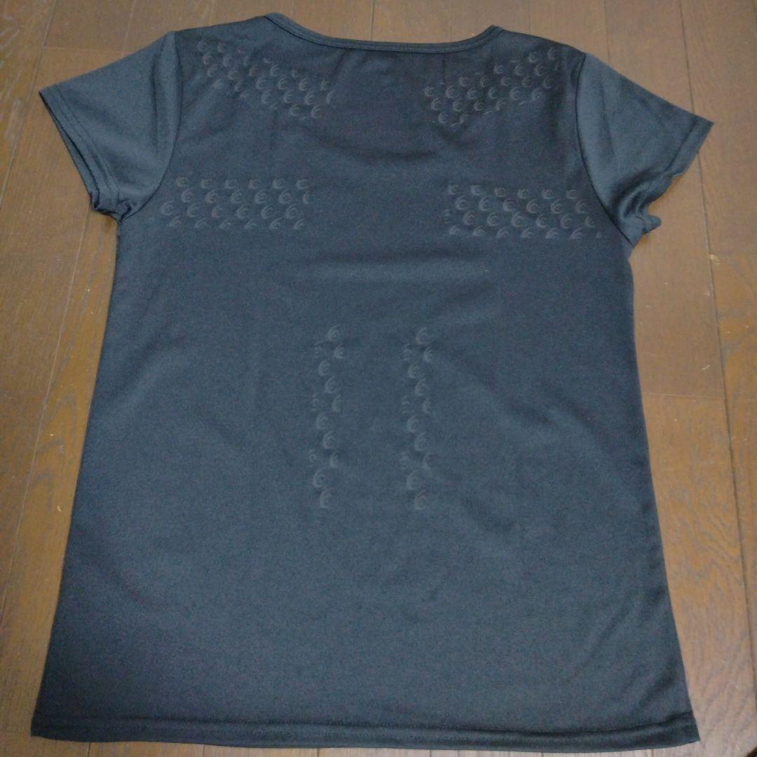 りらいぶ レディース シャツ スパッツ 上下セット LL 黒