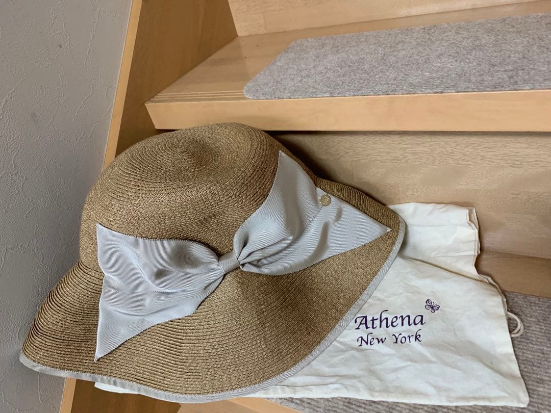 アシーナニューヨーク　Athena York 麦わら帽子