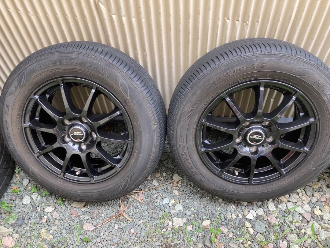 Nさん専用④美品！エーテック　シュナイダー　15インチアルミ195/65R15