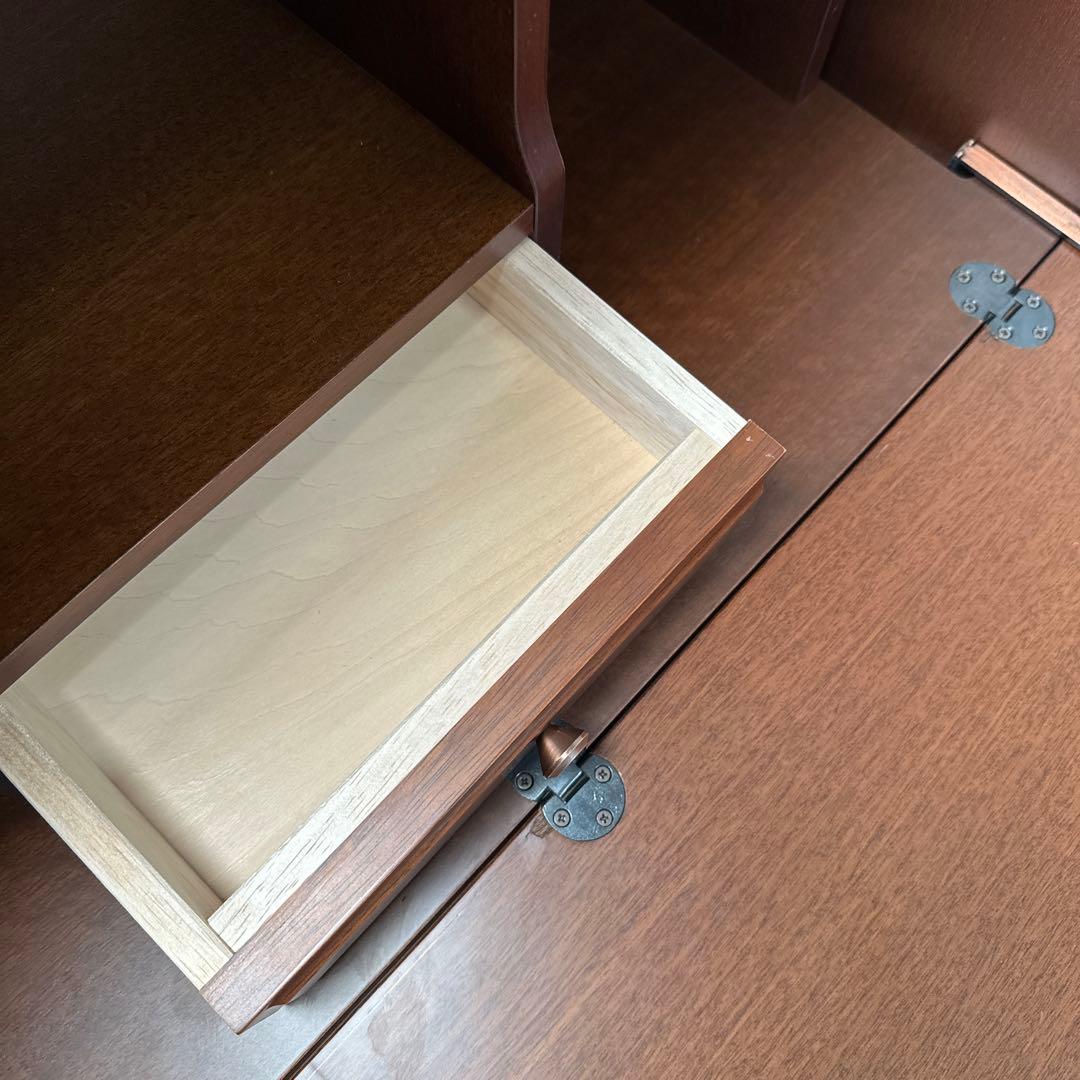 マルニ 地中海 ライティングビューロー デスク チェスト 引き出し 収納 i1※