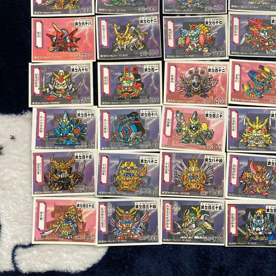 希少 SDガンダム 戦後伝 シール 74枚