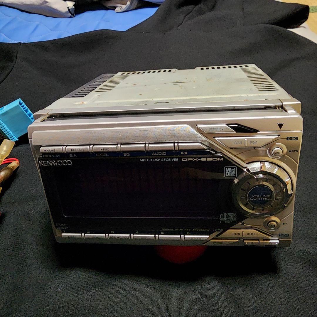 KENWOOD DPX-630M CD/MD 2DIN カーオーディオ