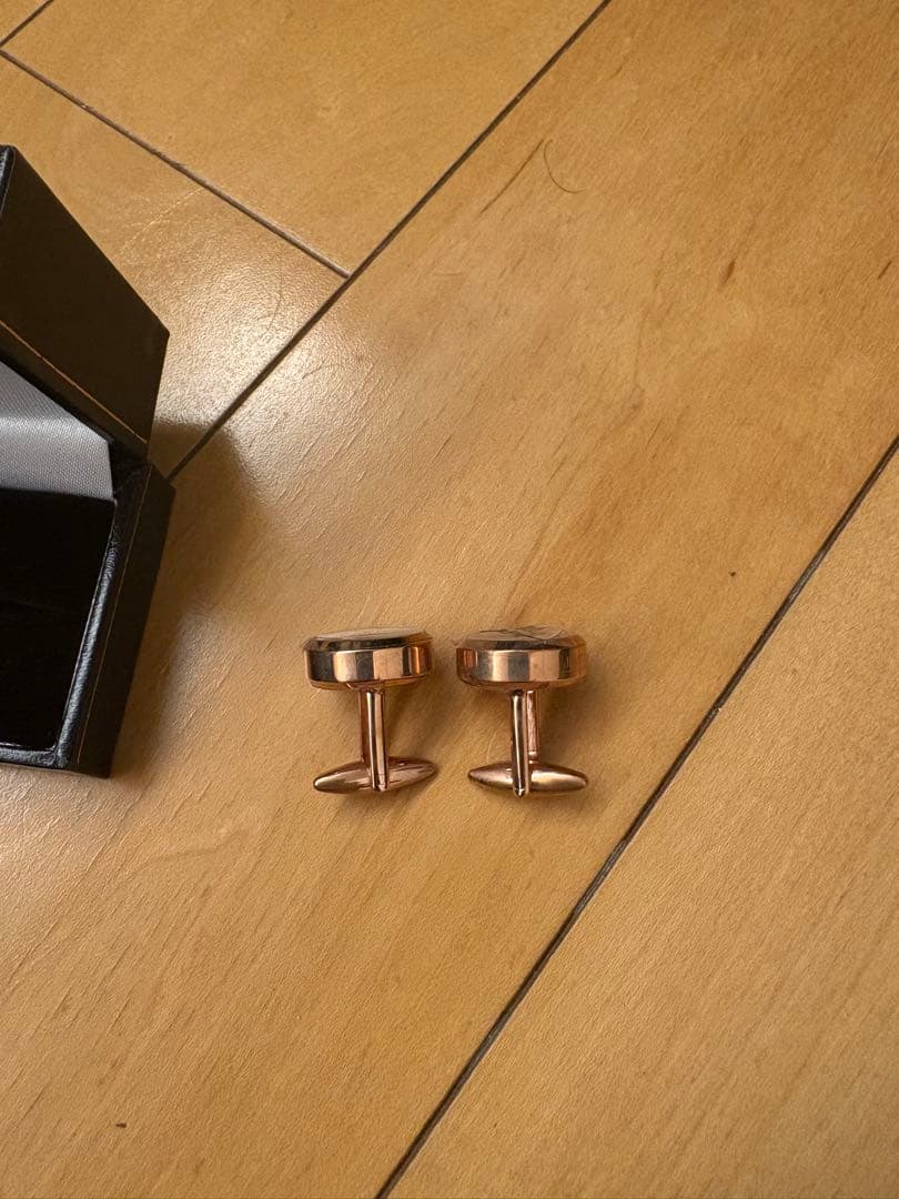 JEAN PIERRE トゥールビヨンステンレス自動巻きカフリンクス