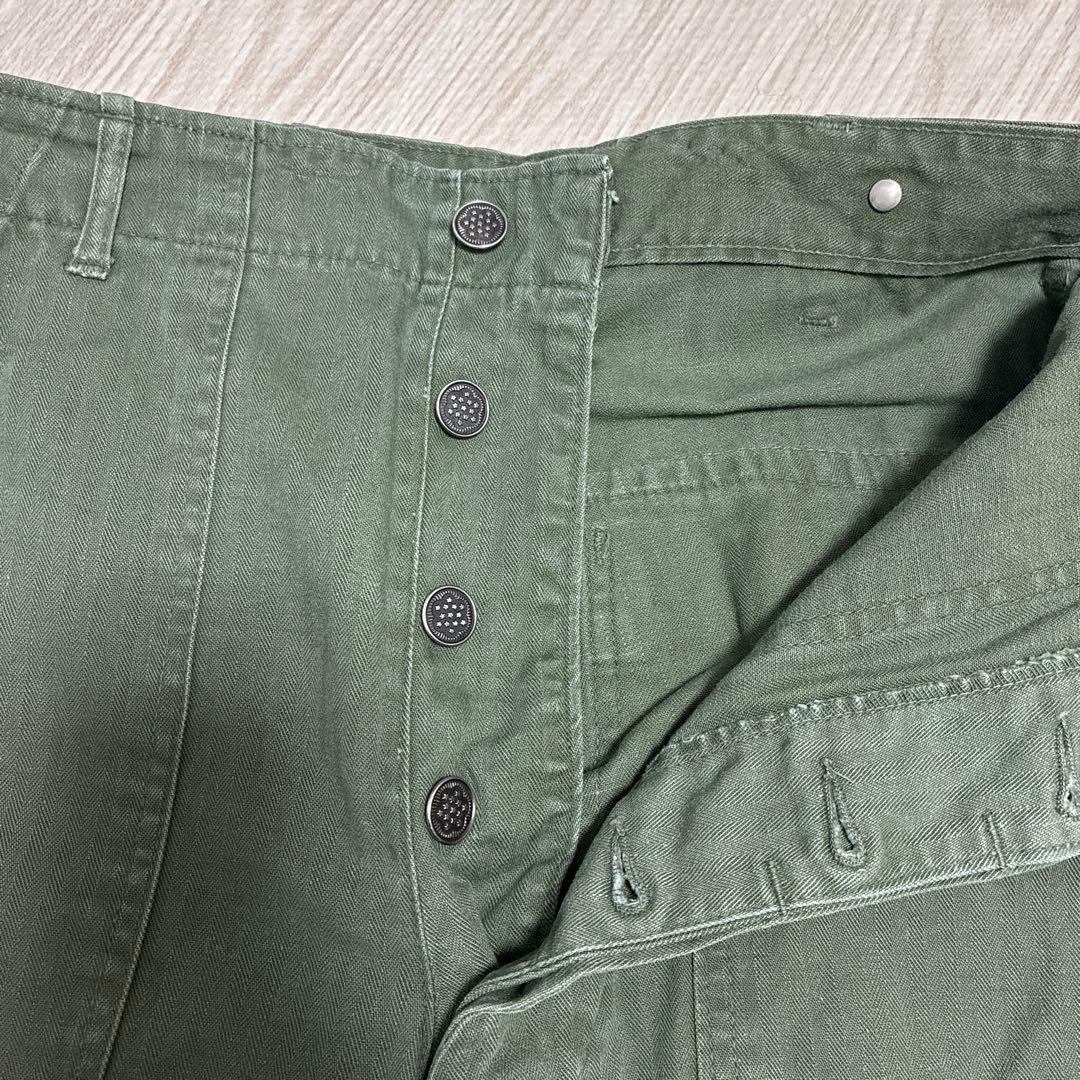 40s us army M-47 HBTベイカーパンツ　13スターボタン