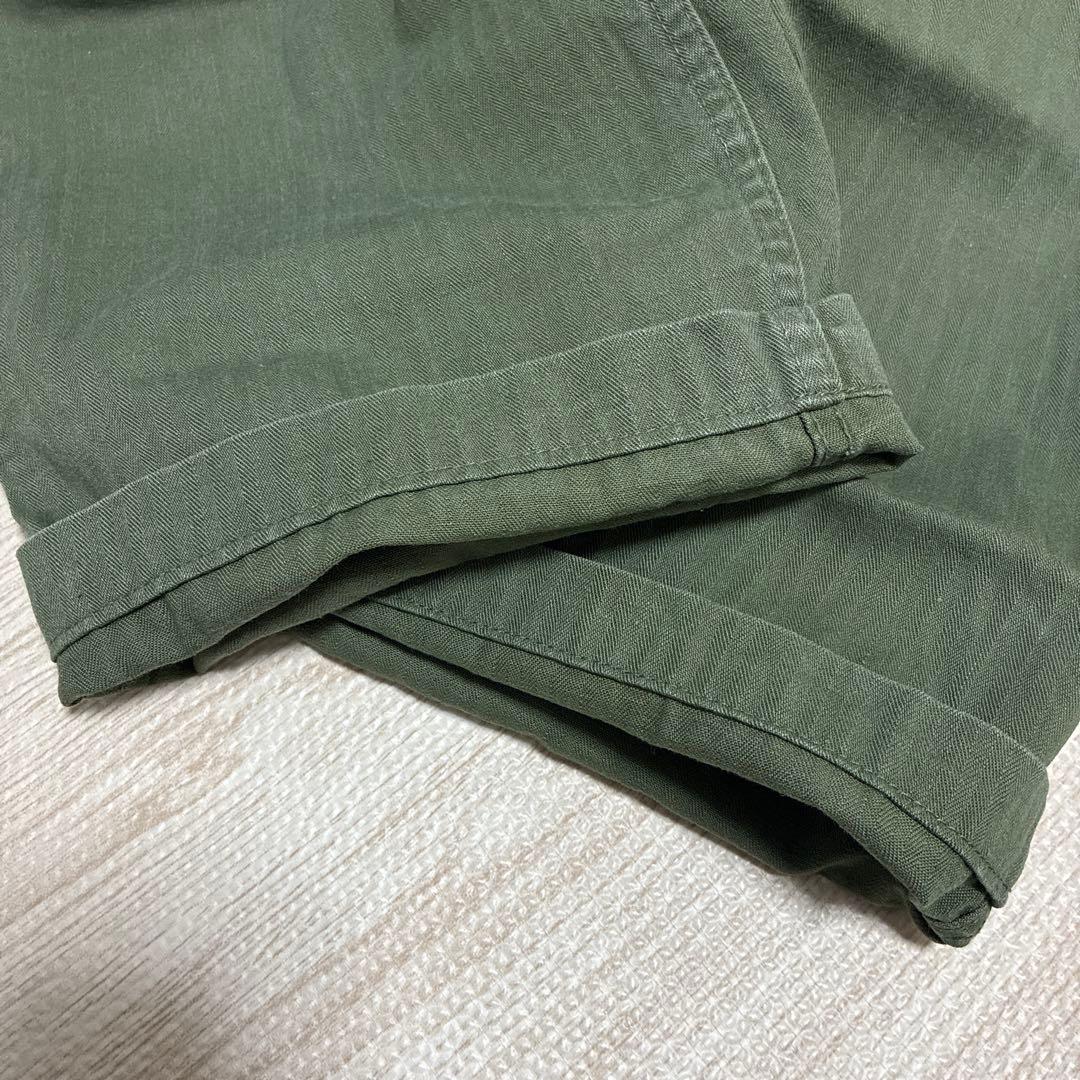 40s us army M-47 HBTベイカーパンツ　13スターボタン