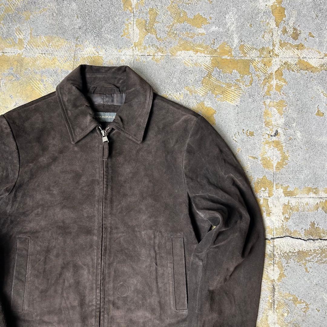 90S Banana Republic スエード レザージャケット バナリパ