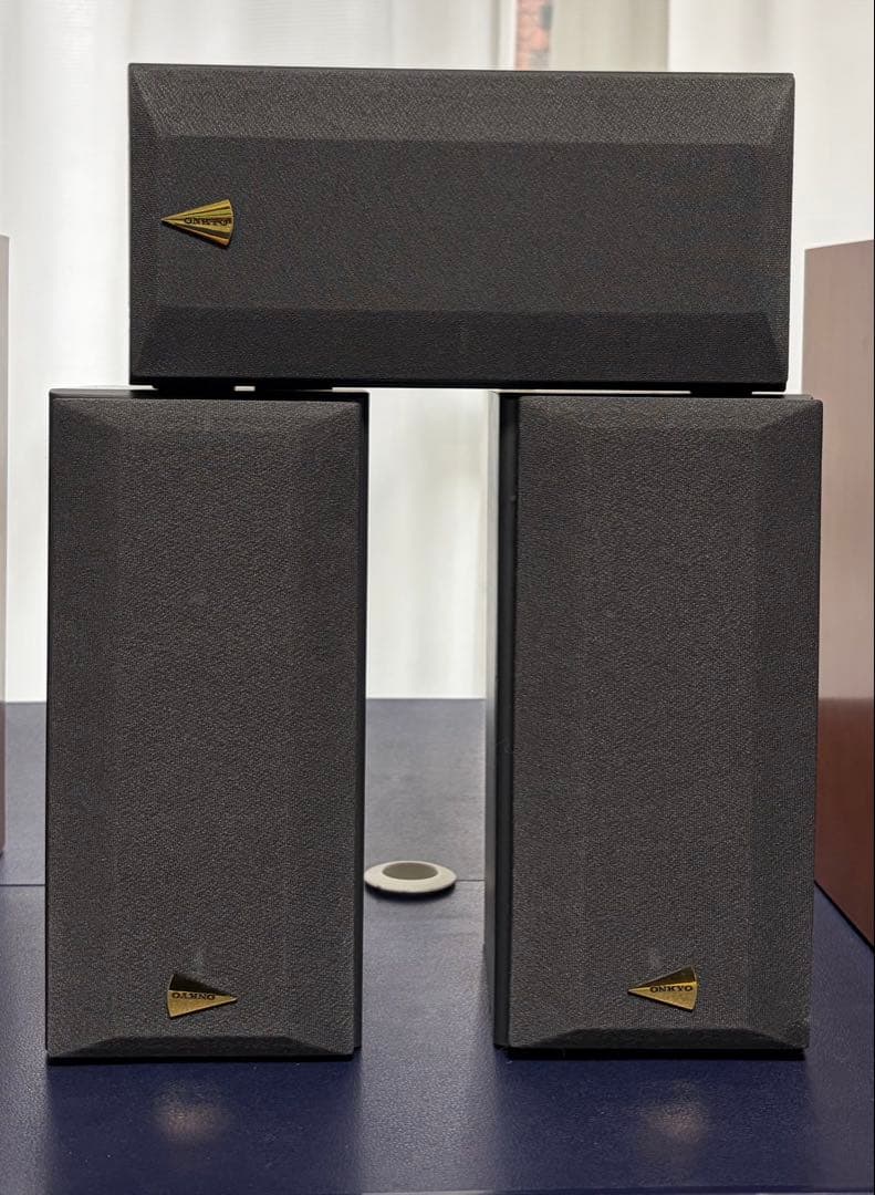 中古品ONKYO スピーカシステムセット5本セット