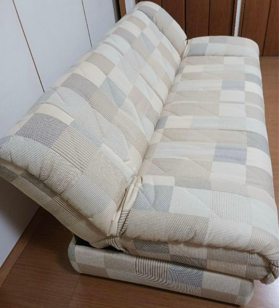 美品　フクラ　ソファベッド　S307 3人掛ソファ　24万