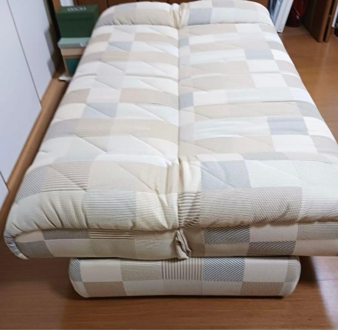 美品　フクラ　ソファベッド　S307 3人掛ソファ　24万