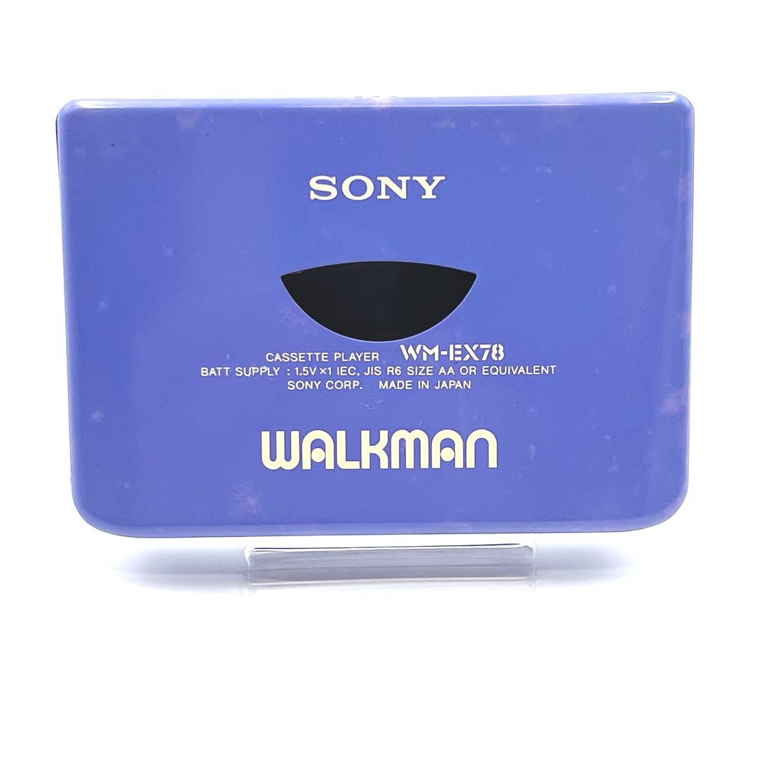 【希少・動作品】 SONY WM-EX78 カセットウォークマン　再生OK