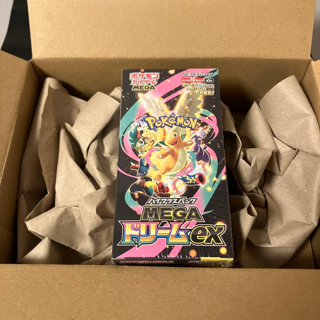シュリンク付★即日発送★ポケモンカード MEGA ドリームEX 10パック入り