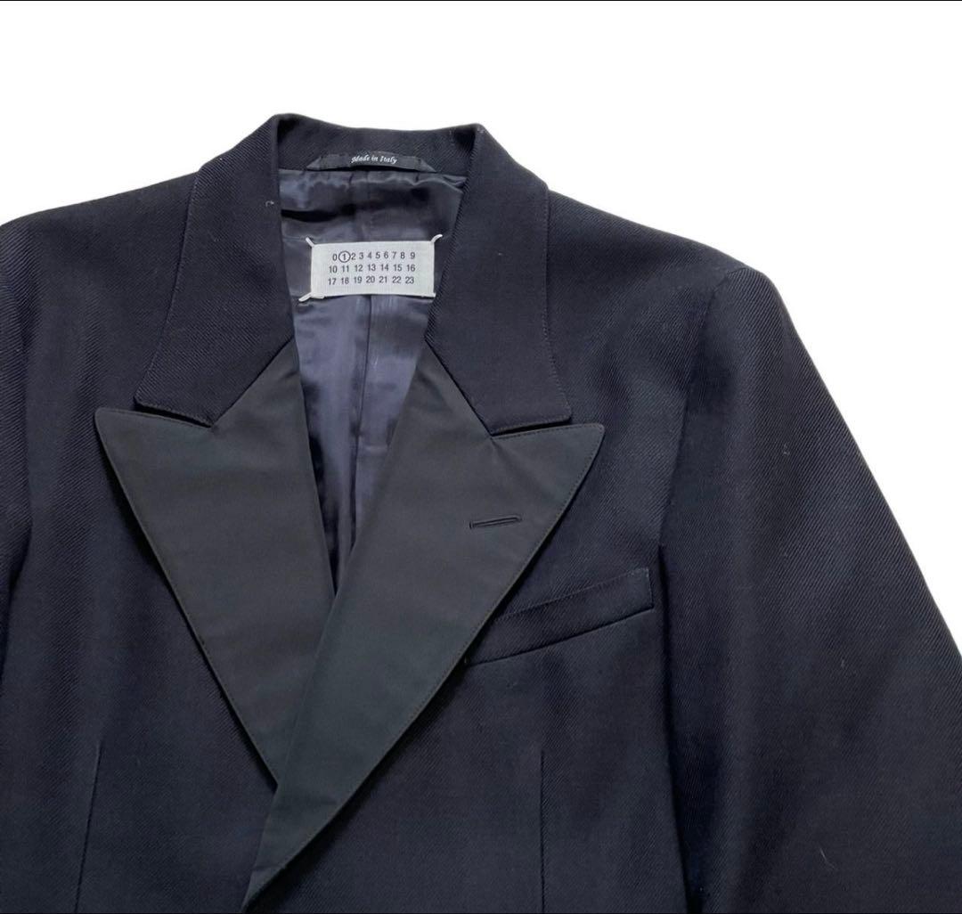 maison margiela 22ss サテンラペルジャケット