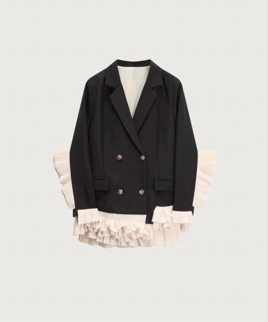 LA POMME petit （ラポミ プチ）プリンセスレースフリルジャケット