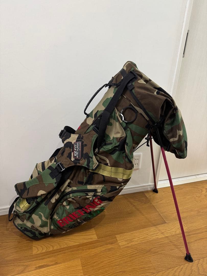 BRIEFING×SUNMOUNTAIN×BEAMSGOLF キャディーバッグ
