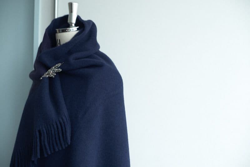 k*s様 ブルーナボイン　ストール