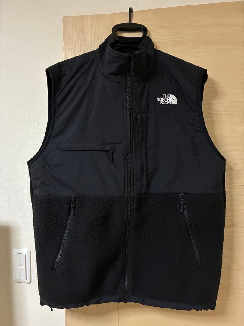 【ノースフェイス】デナリベスト ブラック Lサイズ