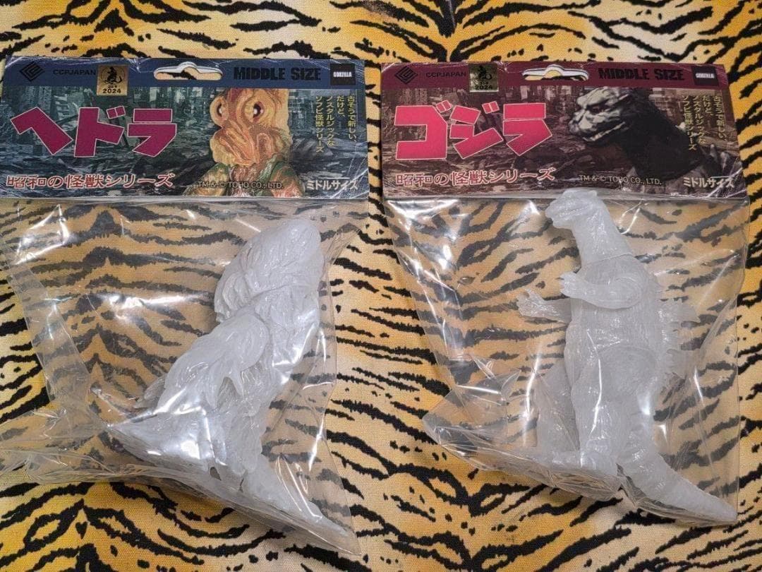 最終値下未開封品 CCP ゴジラ ミドルシリーズ まとめ売り 雪まつり限定カラー
