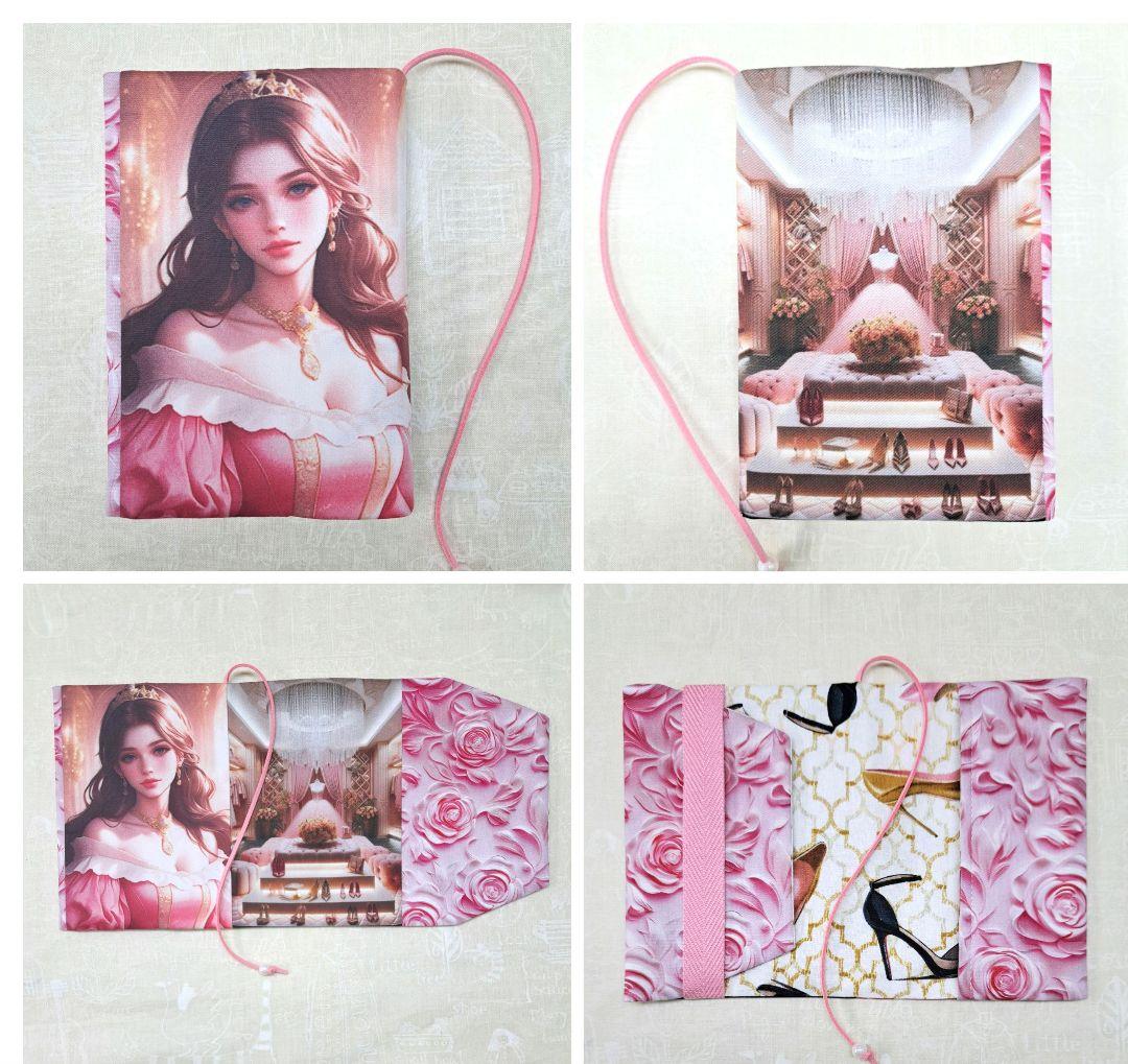 メモリー㉗ブックカバー、ウォールポケット、スマホポーチ