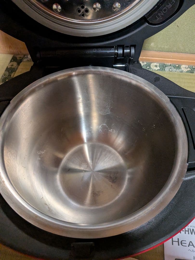 SHARP ヘルシオホットクック 自動料理鍋 KN-HW16D-R 2019年製