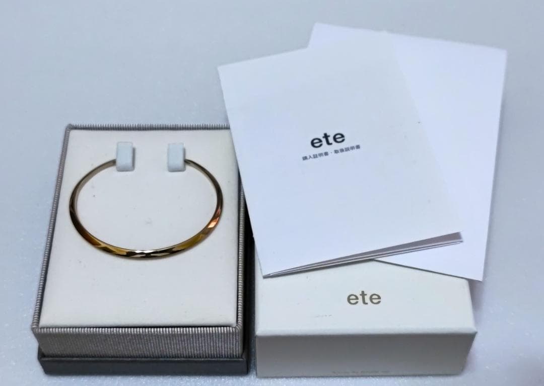 ete エテ ゴールドカラー SV925　SILVERバングル　40460