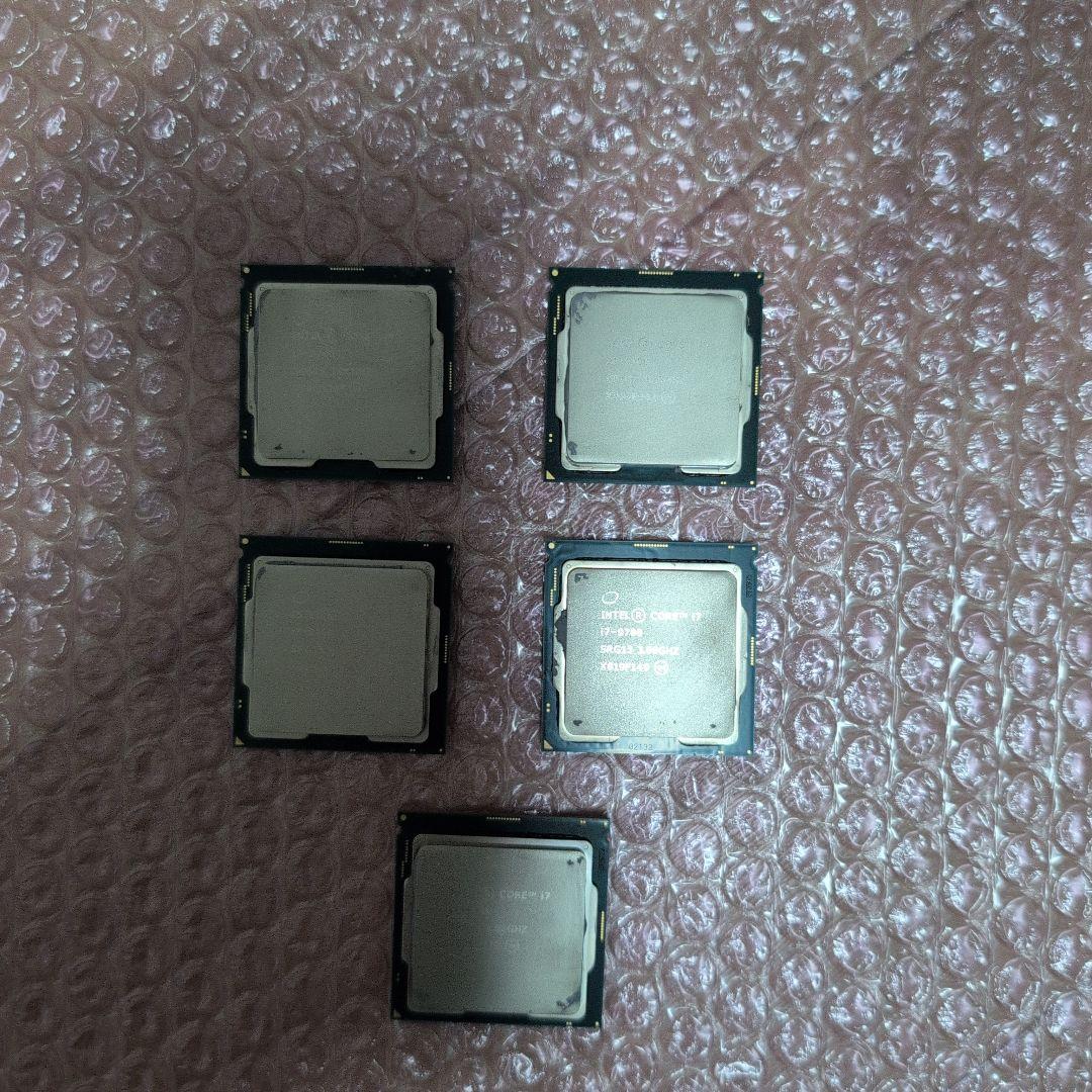 CPU core i7 5個セット②