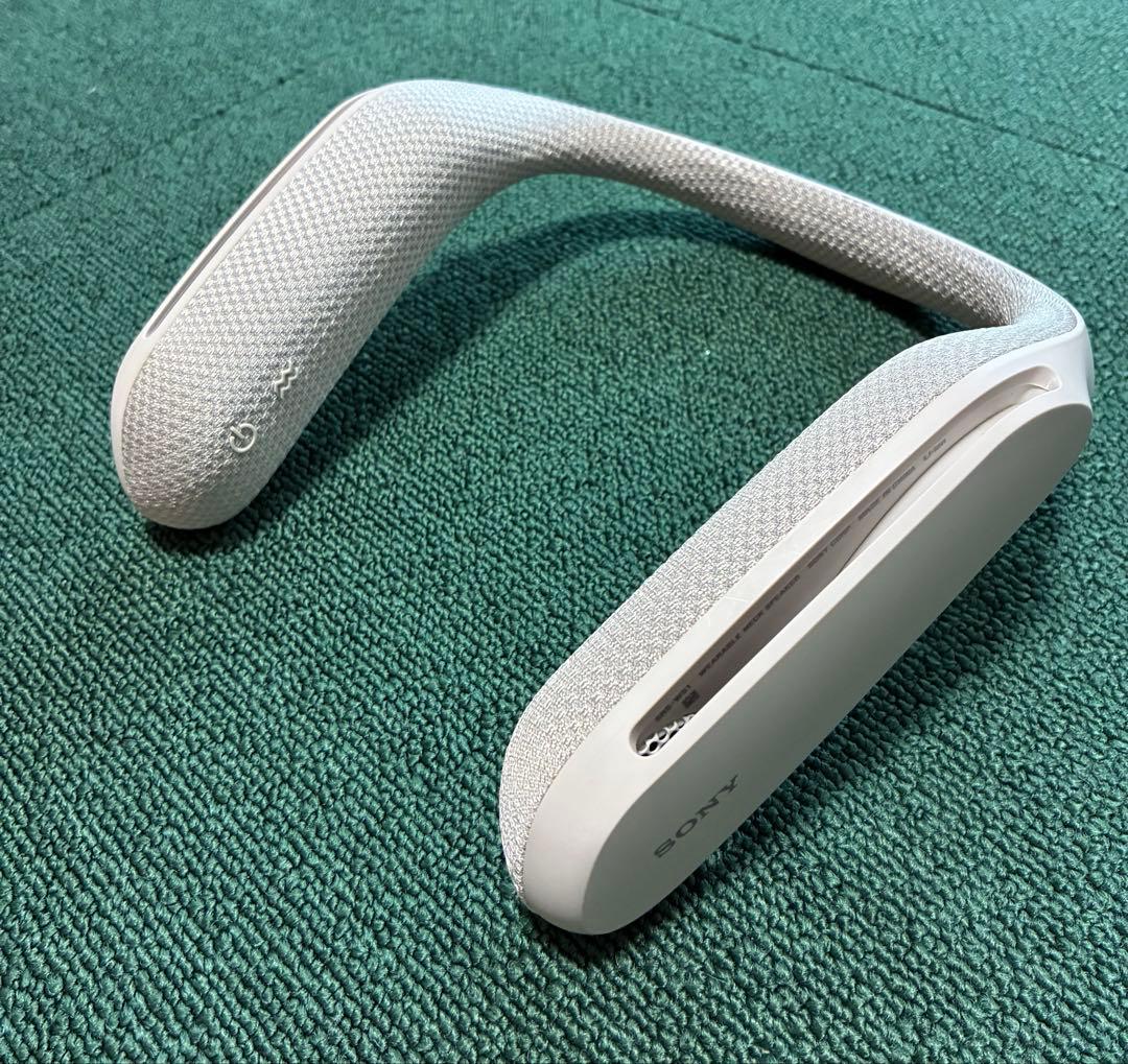 最終値下‼︎ SONY SRS-WS1 ネックスピーカー ホワイト