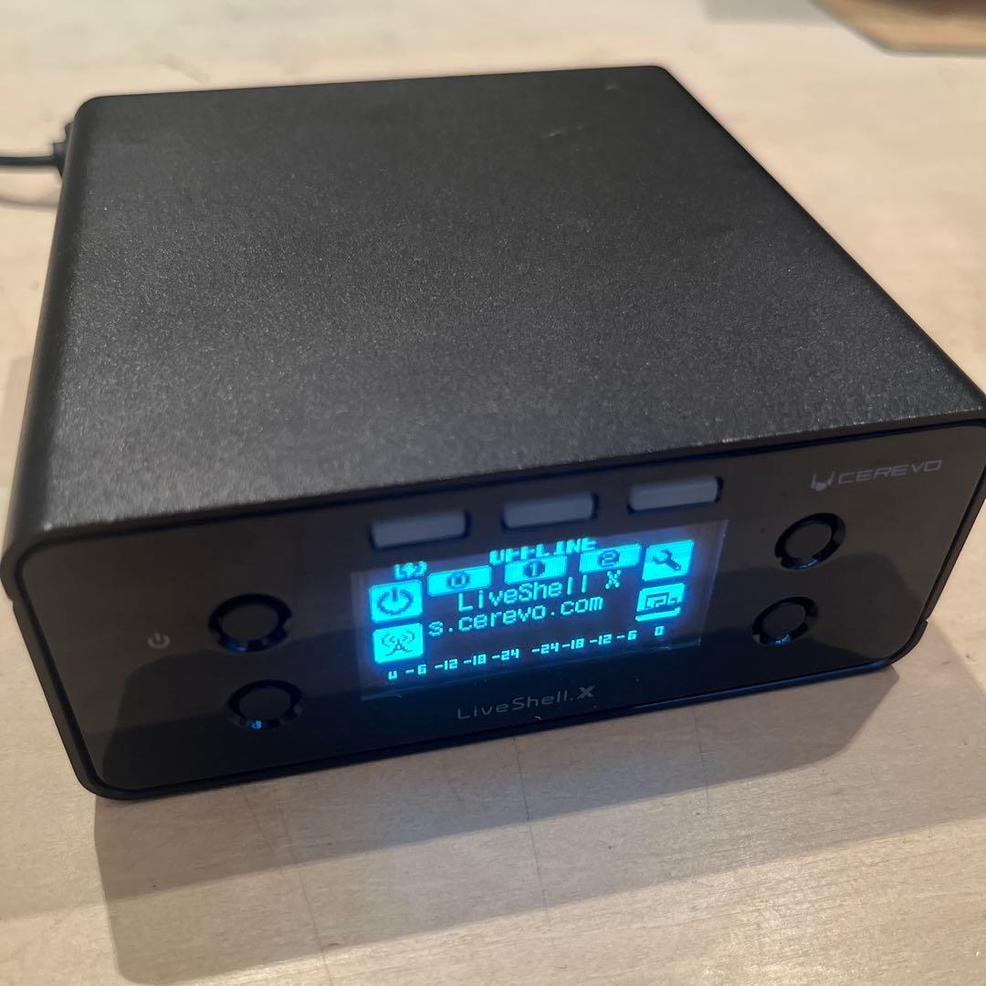 え*ん様 Cerevo LiveShell X 【アップデート済】